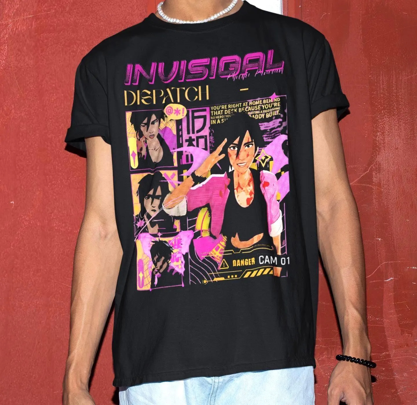 Esports Gaming Shirts - Invisigal Dispatch Game Shirt - Gamer