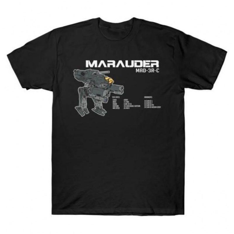 Esports Gaming Shirts - Marauder MAD-3R v1 Mechwarrior MWO Mech
