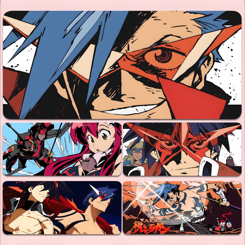 Esports Gaming Stocks - Anime Gurren Lagann Mousepad Non-slip Suitable