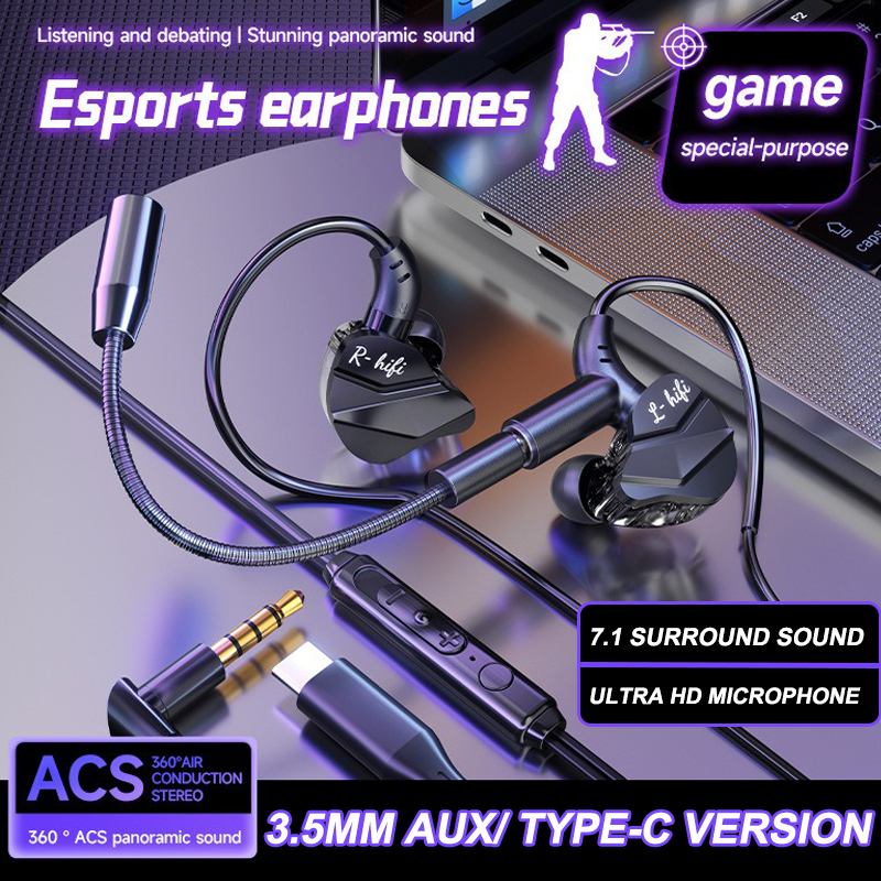 Gaming Headset 7.1 - E-Sports Gaming Headset 7.1 Surround Sound
