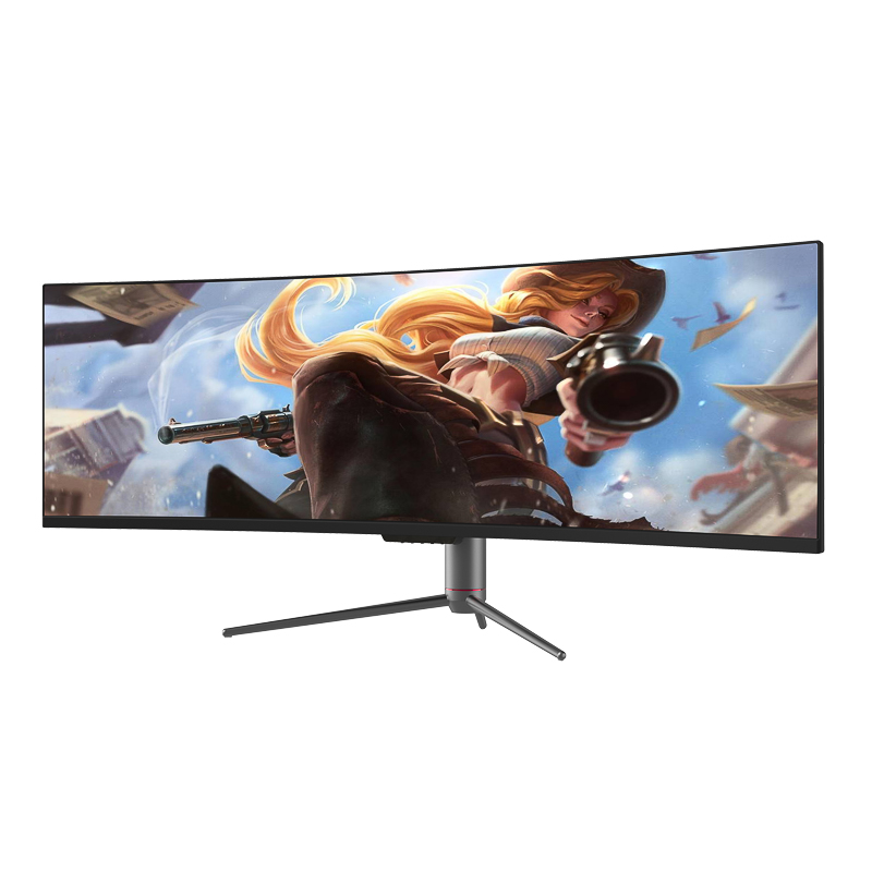 Gaming Monitor Curved - 49-Inch Ultrawide Curved Gaming Monitor with