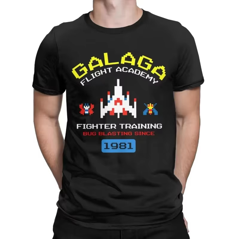 Esports Gaming Shirts - Cool Arcade Galaga Video Game Retro