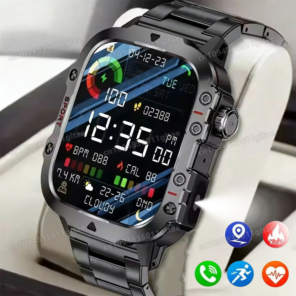 Phase Esports & Gaming Festival - 2026 Rugged Military Smart Watch Men's