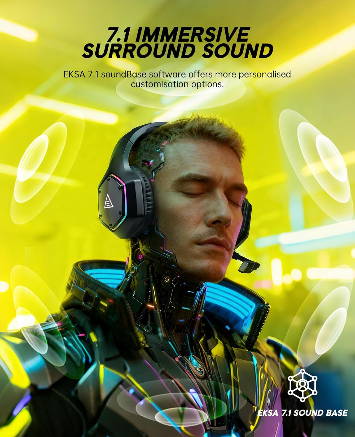 2.4GHz Wireless Gaming Headset - Gaming Headset 7.1 recension och pris