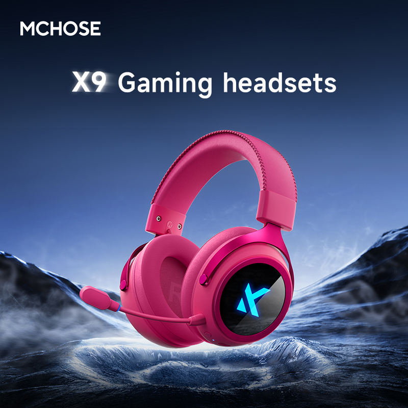 MCHOSE X9 Wireless Gaming Head - Gaming Headset 7.1 recension och pris