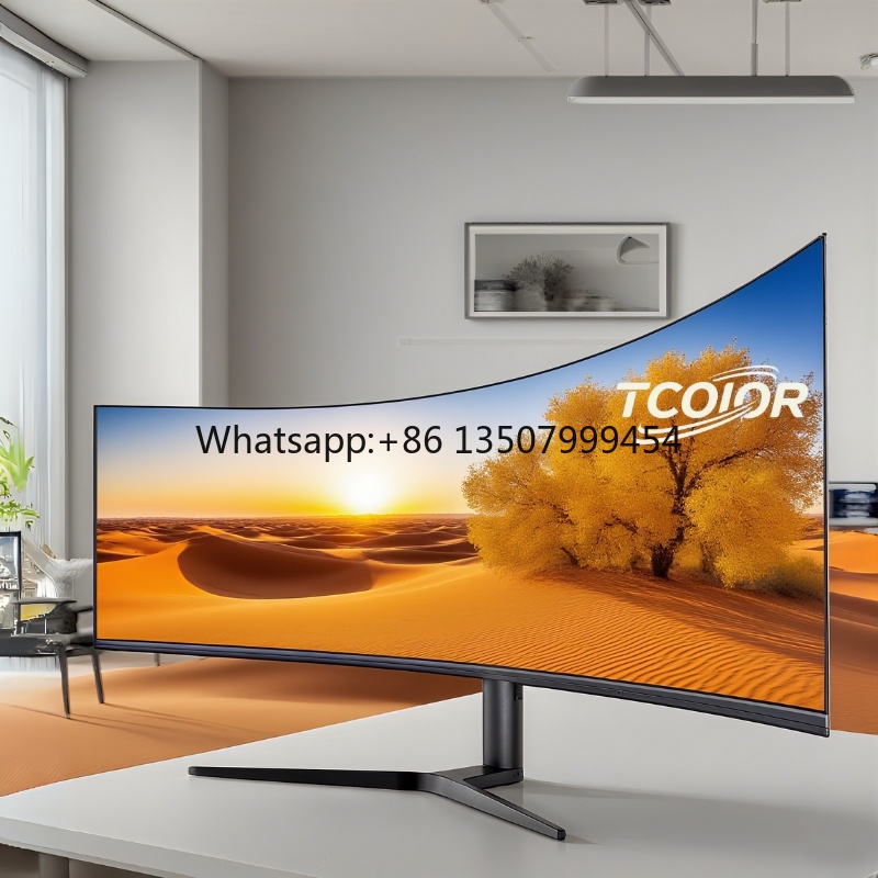 White/Black Curved Gaming Moni - Gaming Monitor Curved recension och pris