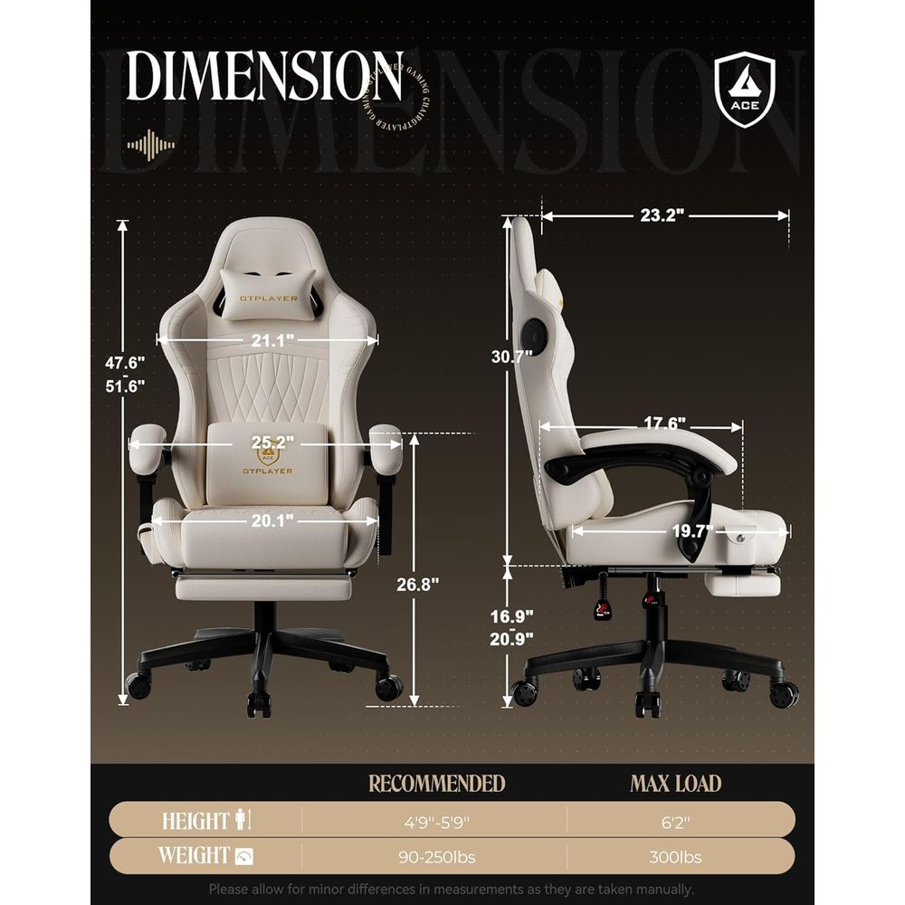 Ergonomic Gaming Chair with In - Rgb Gaming Chair recension och pris