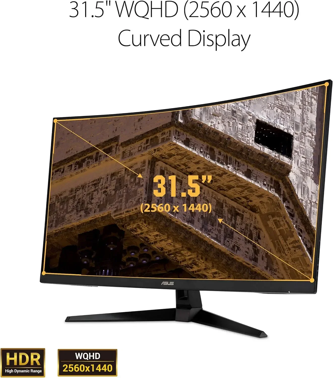 TUF 32 Inch Curved Gaming Moni - Gaming Monitor Curved recension och pris