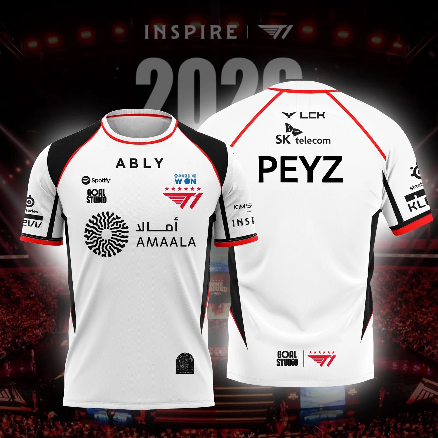 2026 NEW T1 ESPORTS TEAM JERSE - Esports Gaming Shirts recension och pris
