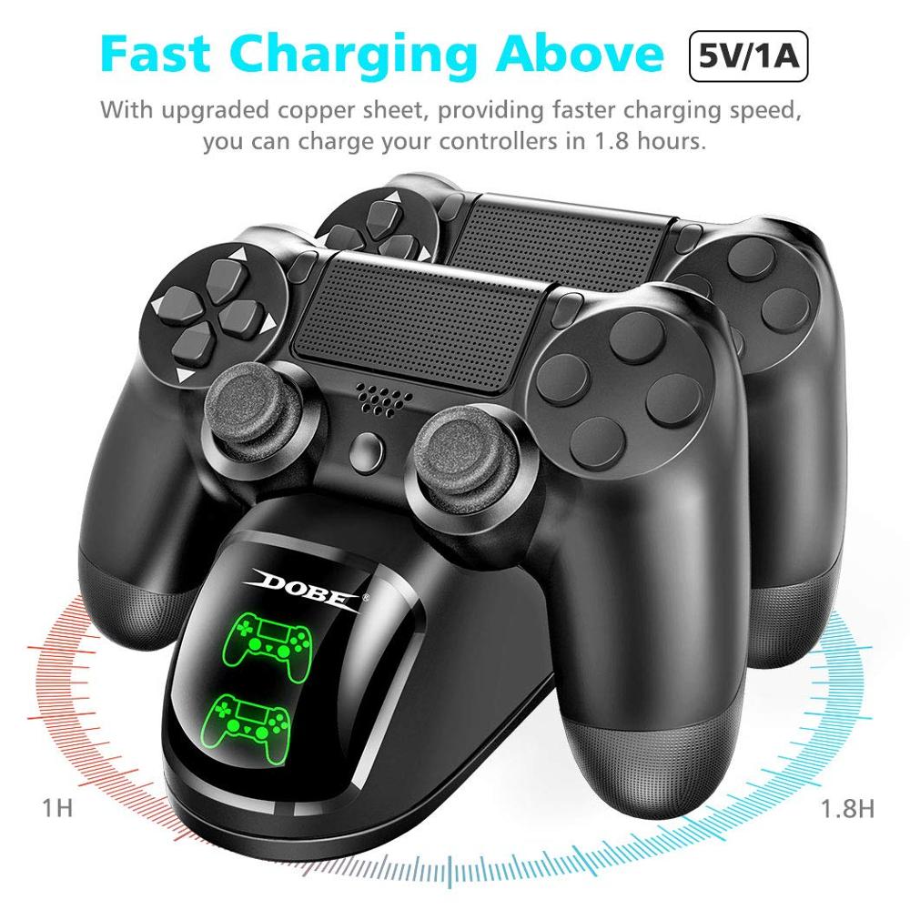 Dual USB Handle Fast Charging  - Esports Gaming Station recension och pris