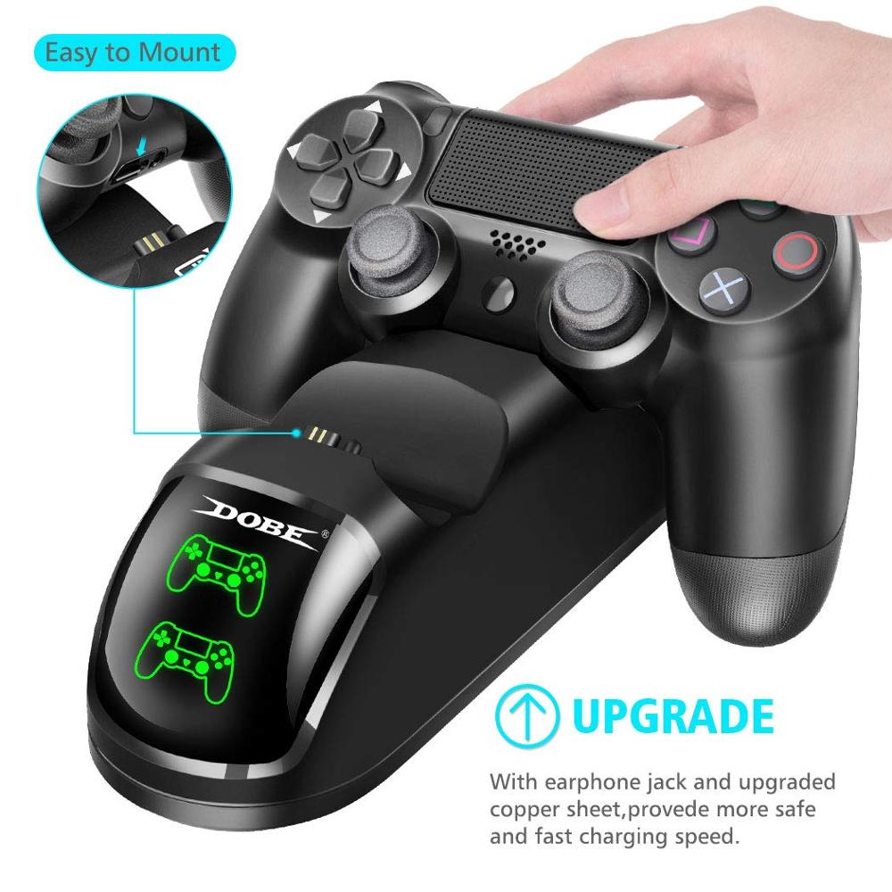 Dual USB Handle Fast Charging  - Esports Gaming Station recension och pris