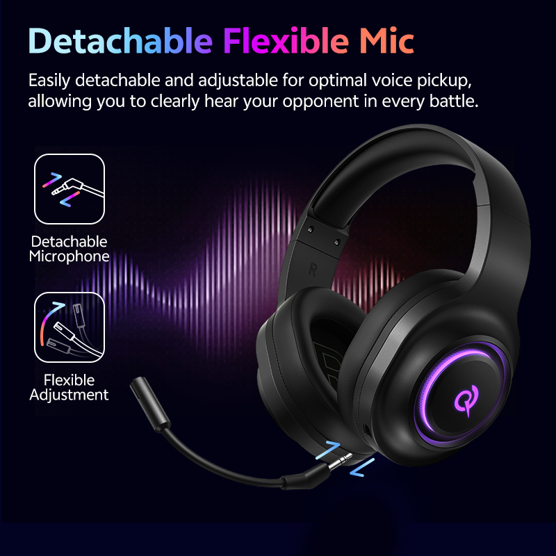 QCY Heroad V200 BH25H4GMA Gami - Gaming Headset 7.1 recension och pris