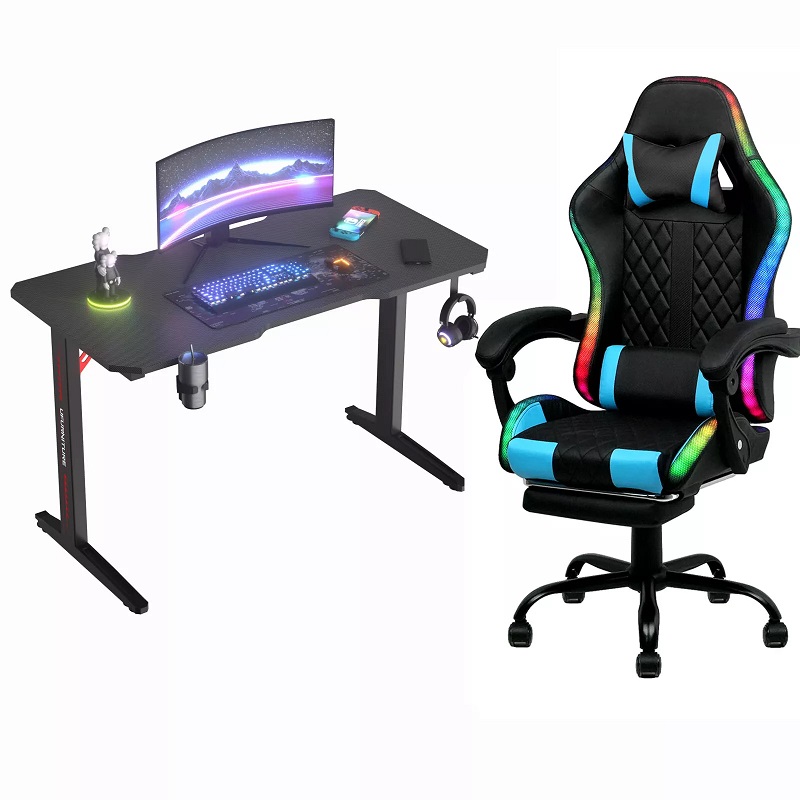Wholesale Black Ergonomic Tabl - Rgb Gaming Chair recension och pris