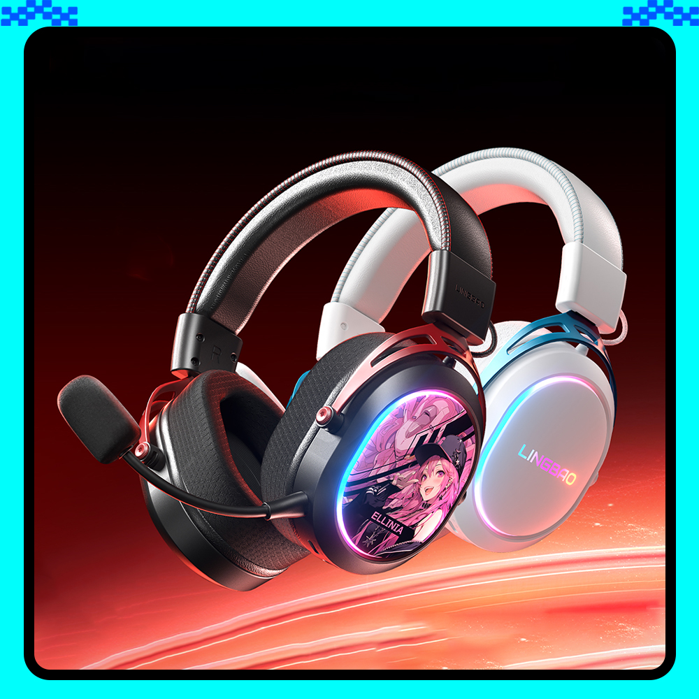 LingBao T9 Pro Max Wireless He - Gaming Headset 7.1 recension och pris