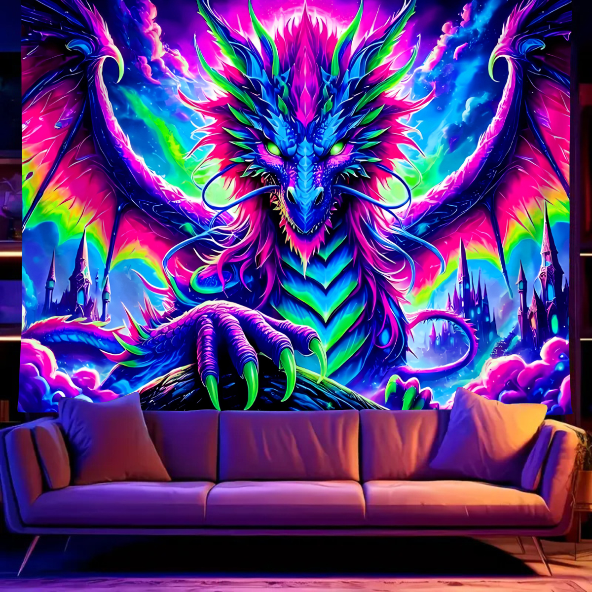 1pcFluorescent colored dragon  - Esports & Gaming Optics Gmbh recension och pris