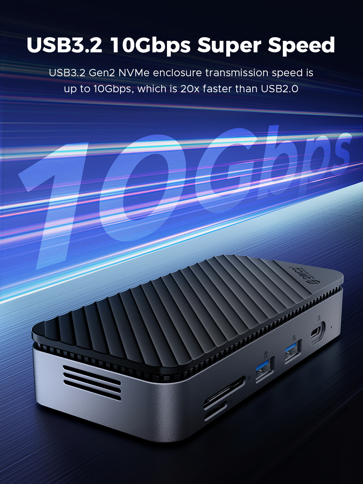 ORICO USB C Display Hub 10Gbps - Esports Gaming Station recension och pris