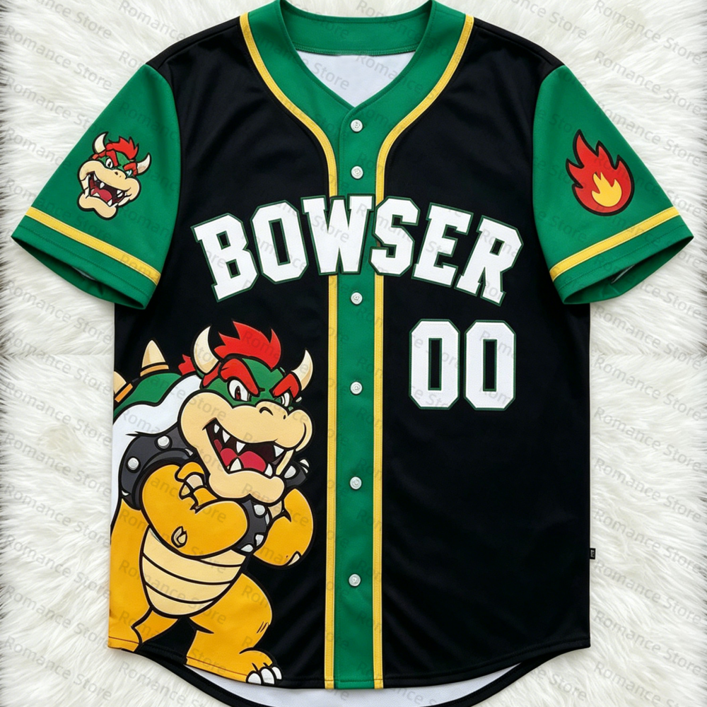 Super Mario Baseball Tops for  - Esports Gaming Shirts recension och pris