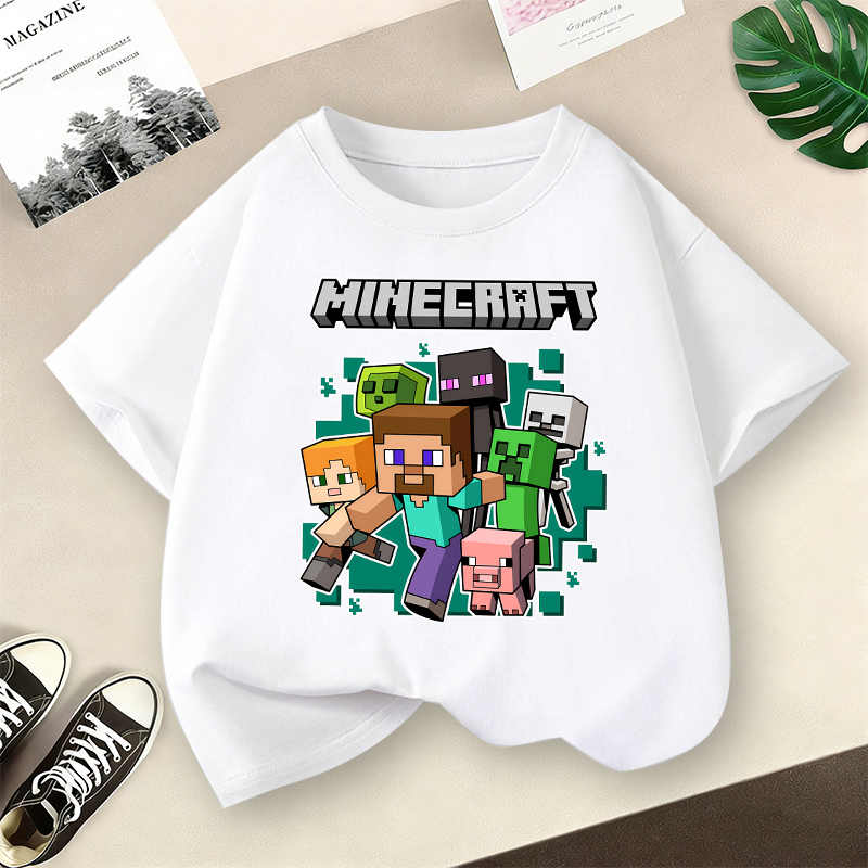 Miner Crafted Children Short S - Esports Gaming Shirts recension och pris