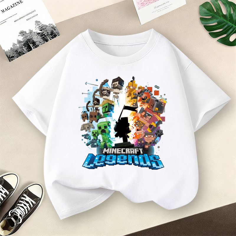 Miner Crafted Children Short S - Esports Gaming Shirts recension och pris