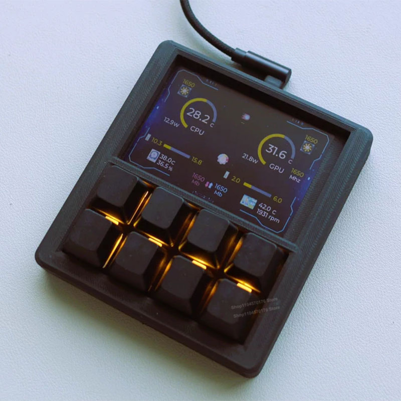 3.5 inch LCD DIY Quick Keyboar - Elgato Stream Deck recension och pris