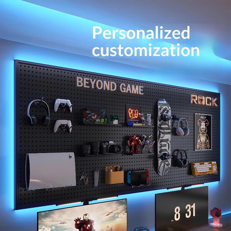 Heavy Duty Metal Pegboard Wall - Esports & Gaming Optics Gmbh recension och pris