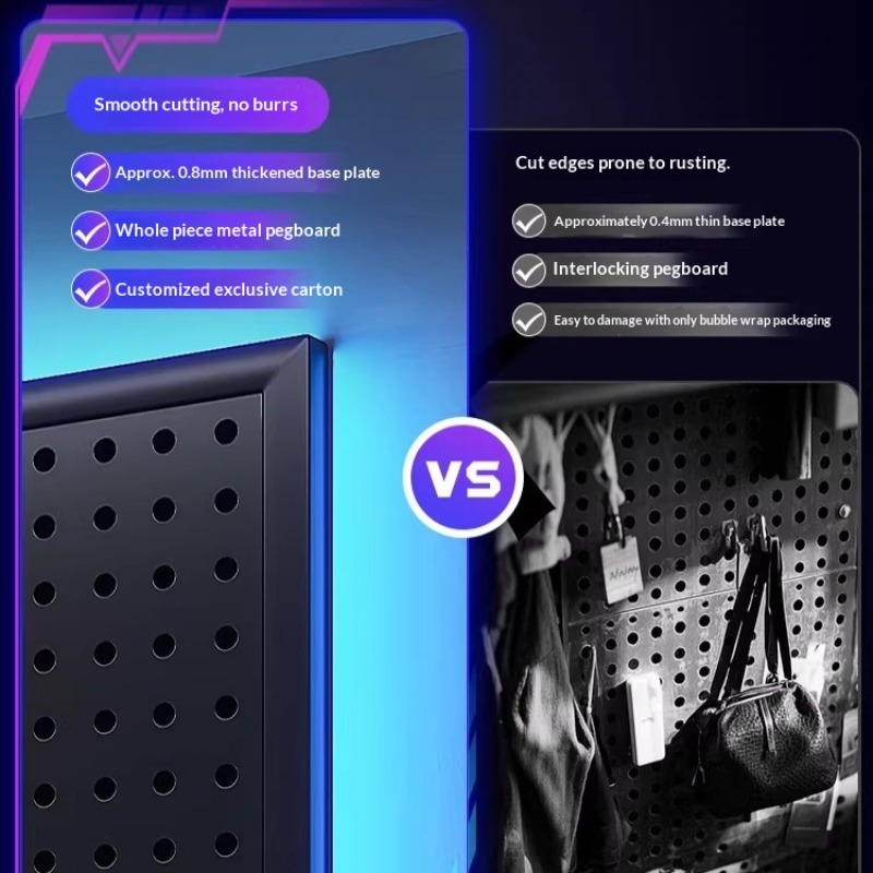 Heavy Duty Metal Pegboard Wall - Esports & Gaming Optics Gmbh recension och pris