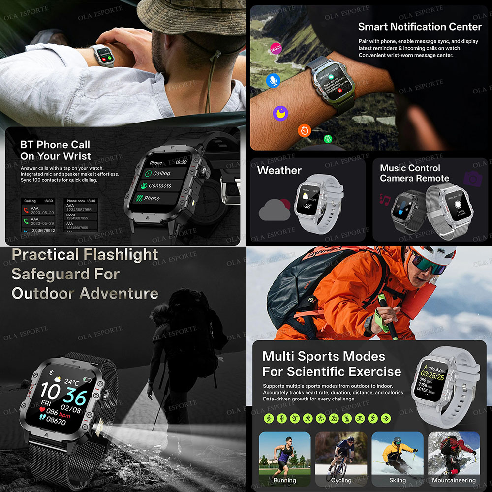 2026 Smartwatch Men Bluetooth  - Phase Esports & Gaming Festival recension och pris