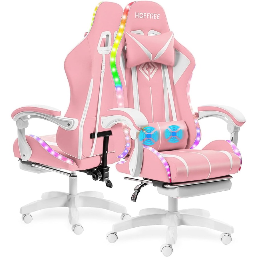 Gaming Chair with LED RGB Ligh - Rgb Gaming Chair recension och pris