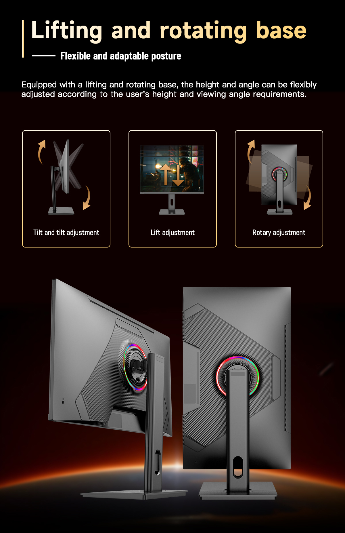 Curved 1K 2K 27 Inch Lcd Monit - Gaming Monitor Curved recension och pris