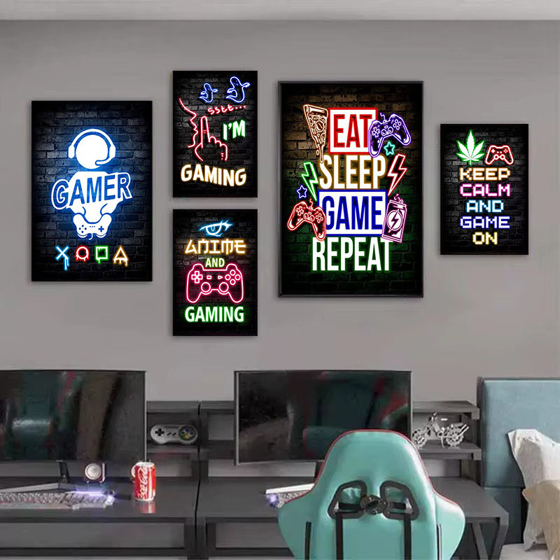 1pc frameless Canvas Painting  - Esports & Gaming Optics Gmbh recension och pris