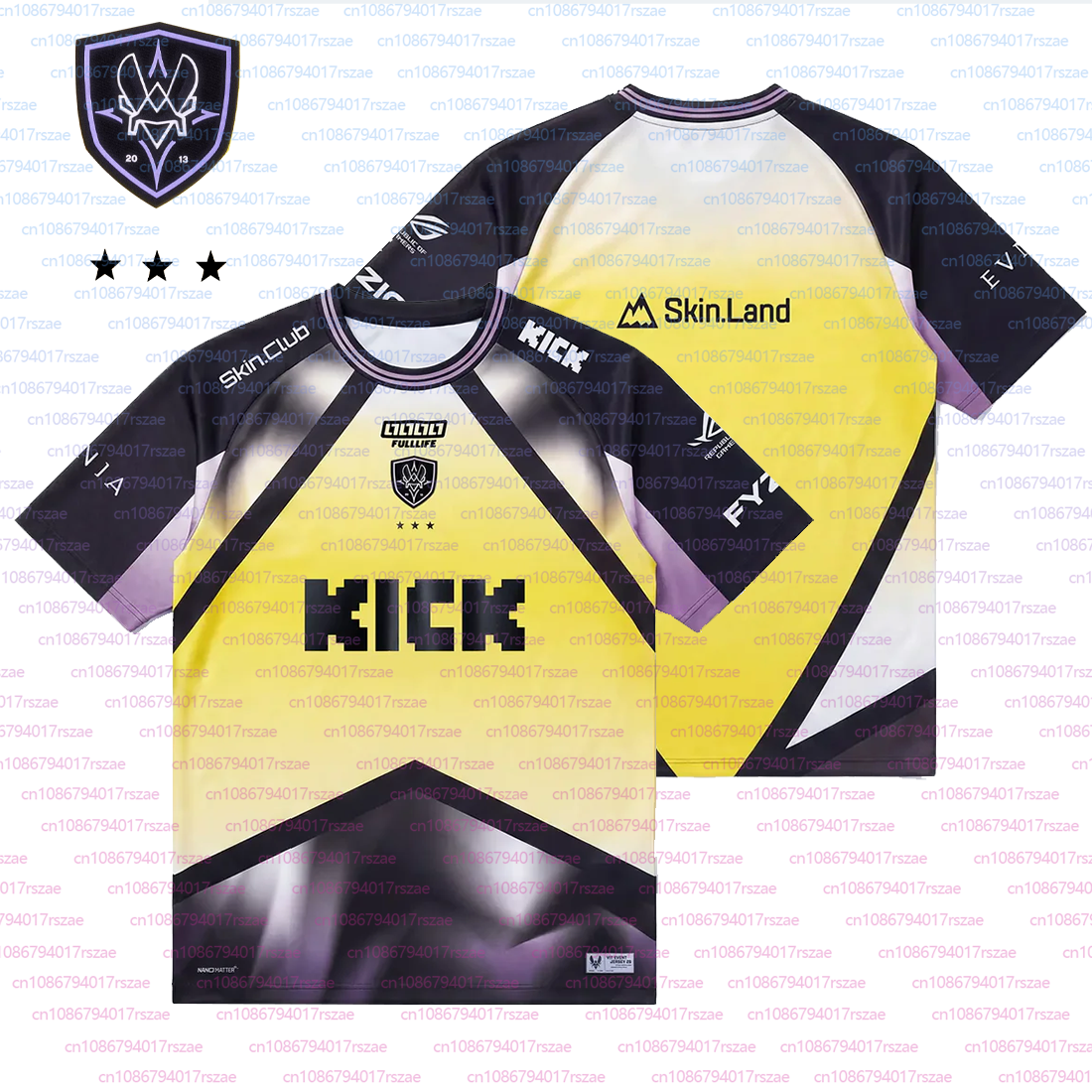 Gradient Design 2026 Team Vita - Esports Gaming Shirts recension och pris