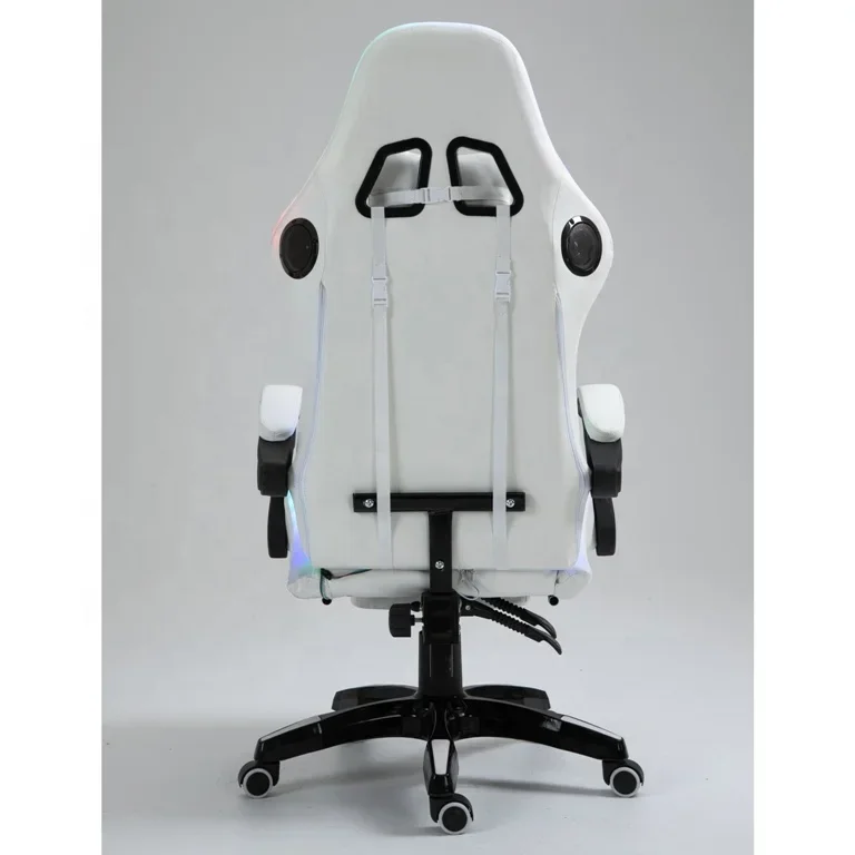 BBCheap DDP Full White PU Leat - Rgb Gaming Chair recension och pris