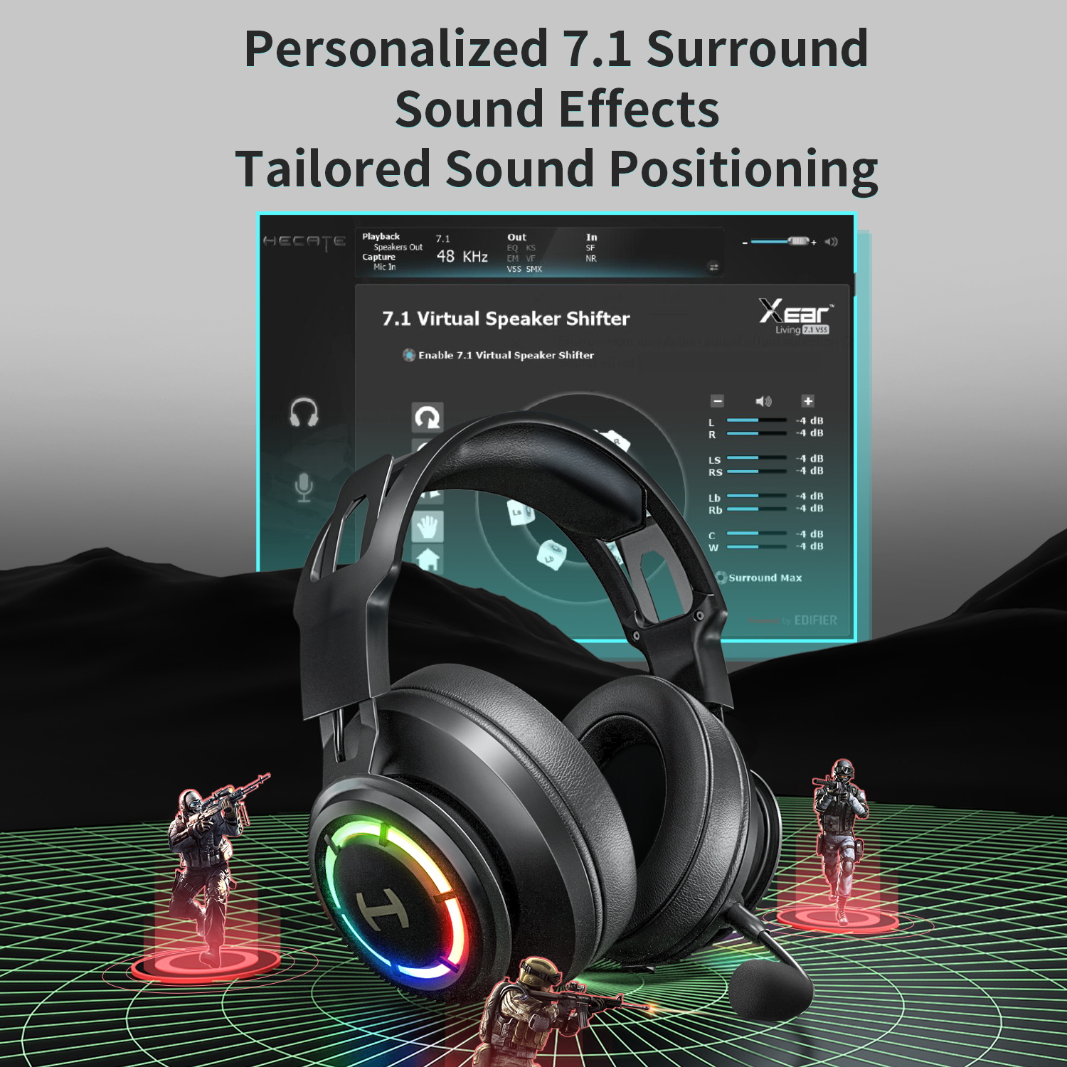 Edifier G35 PC Gaming Headset  - Gaming Headset 7.1 recension och pris