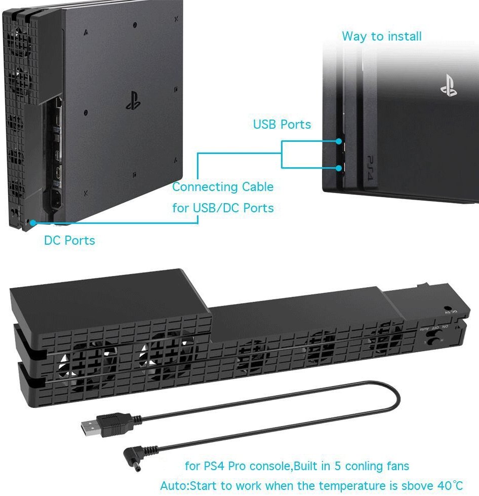 Cooling Cooler DC 5V For Sony  - Esports Gaming Station recension och pris